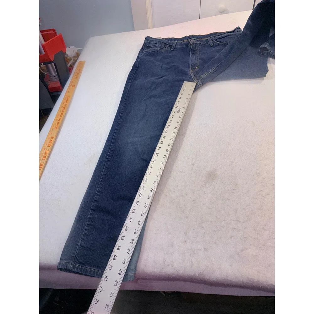 Levis 541 Athletic Taper Mens Jeans Blue Medium Wash 38x32 Denim Pants